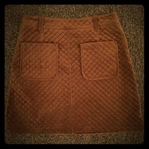 Brown skirt